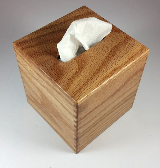 square kleenex box