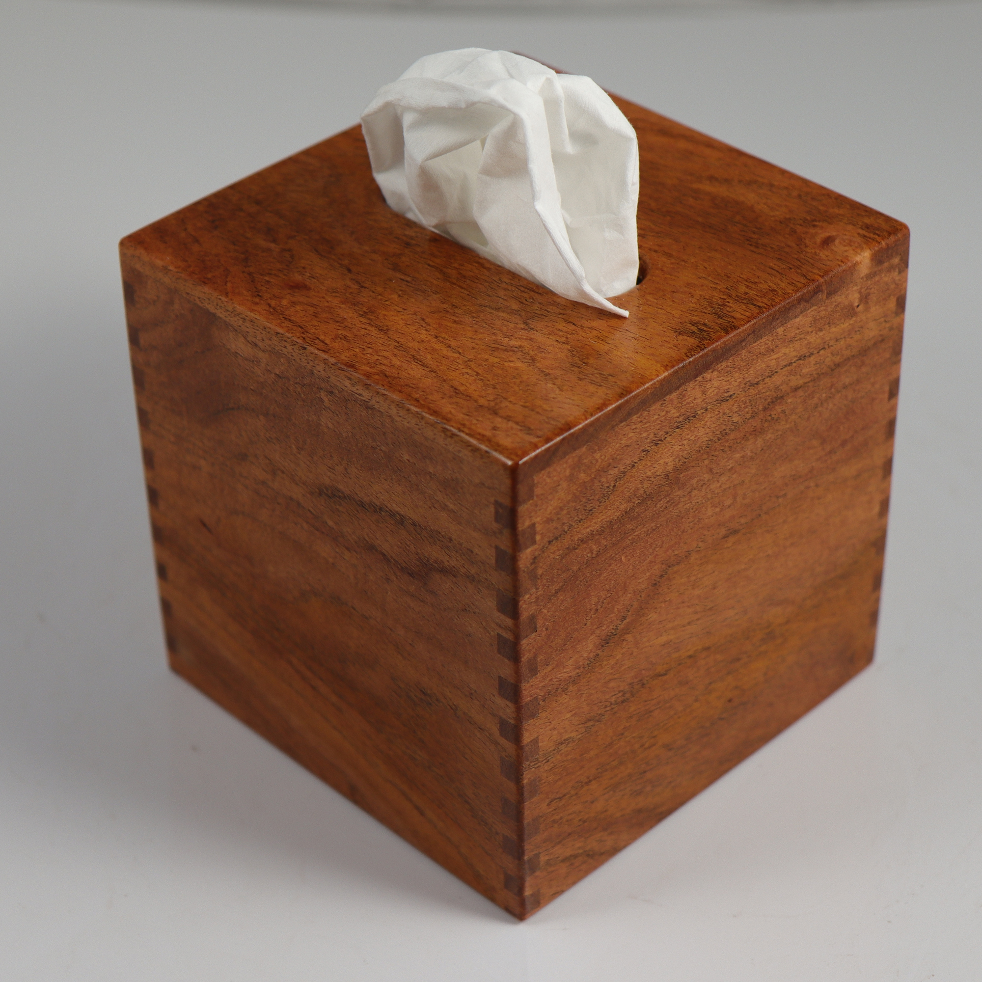 Limited Quantity Solid Texas Mesquite Handmade Tissue Kleenex Box